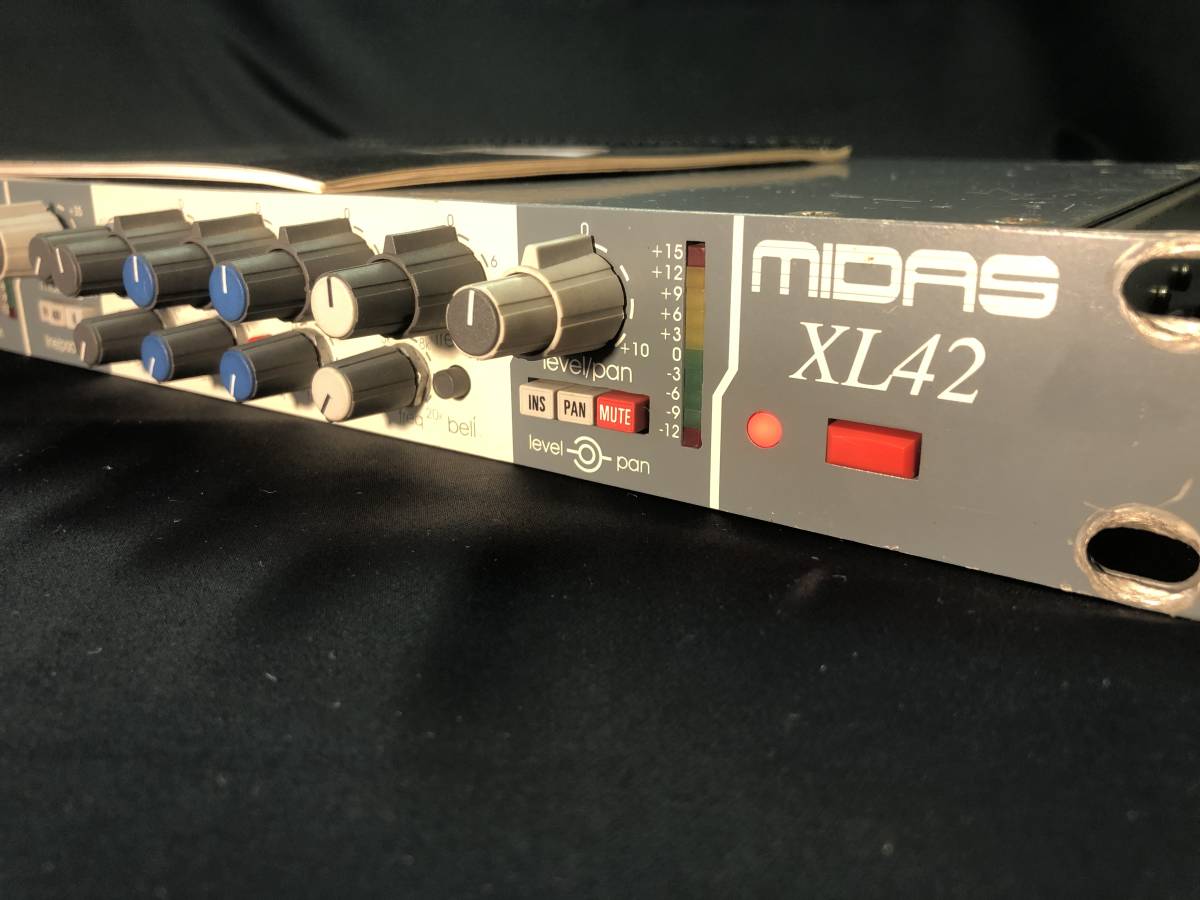 Yahoo!オークション - 【マイクプリアンプ】MIDAS XL42 2ch Yahoo!オークション - 【マイクプリアンプ】MIDAS XL42 2ch