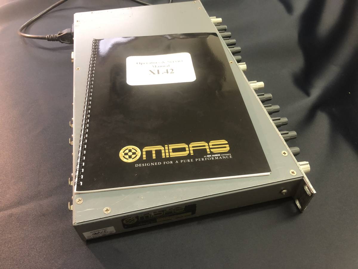 Yahoo!オークション - 【マイクプリアンプ】MIDAS XL42 2ch Yahoo!オークション - 【マイクプリアンプ】MIDAS XL42 2ch