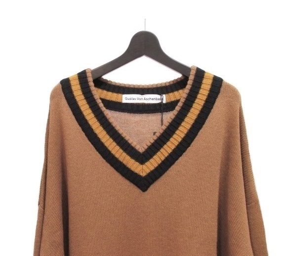 トップ 新品☆Gustav von グスタフフォンアッシェンバッハ ベージュ V