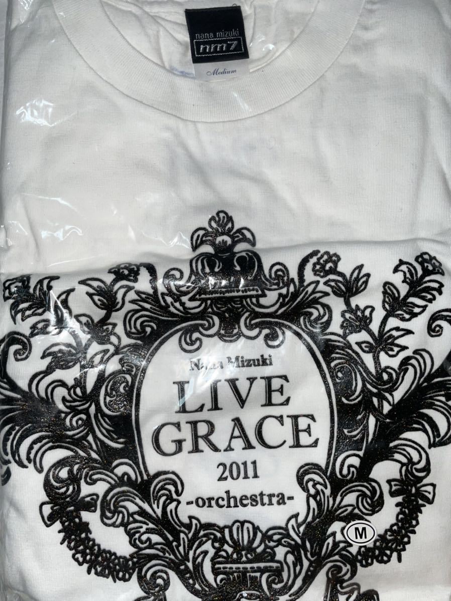 水樹奈々 Tシャツ Mサイズ LIVE GRACE 2011 未開封 グッズ_画像1
