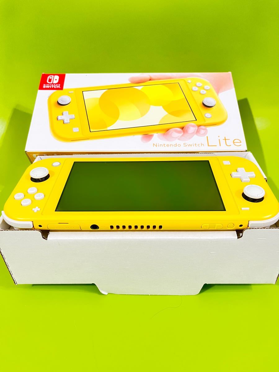 Nintendo Switch Lite イエロー　充電器　外箱あり