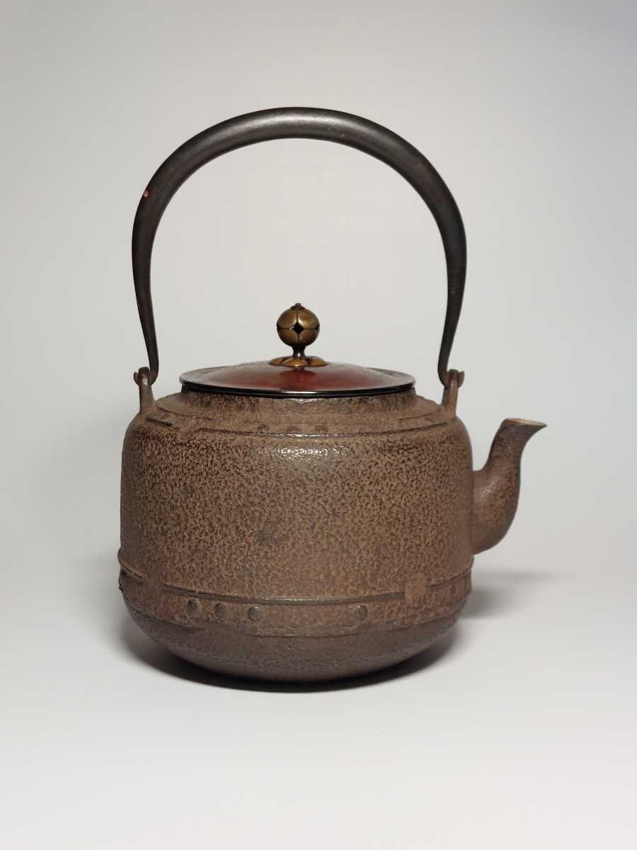 鉄瓶 釜師 大西清右衛門浄長 万代屋鉄瓶 茶道具 煎茶道具 共箱 | verre