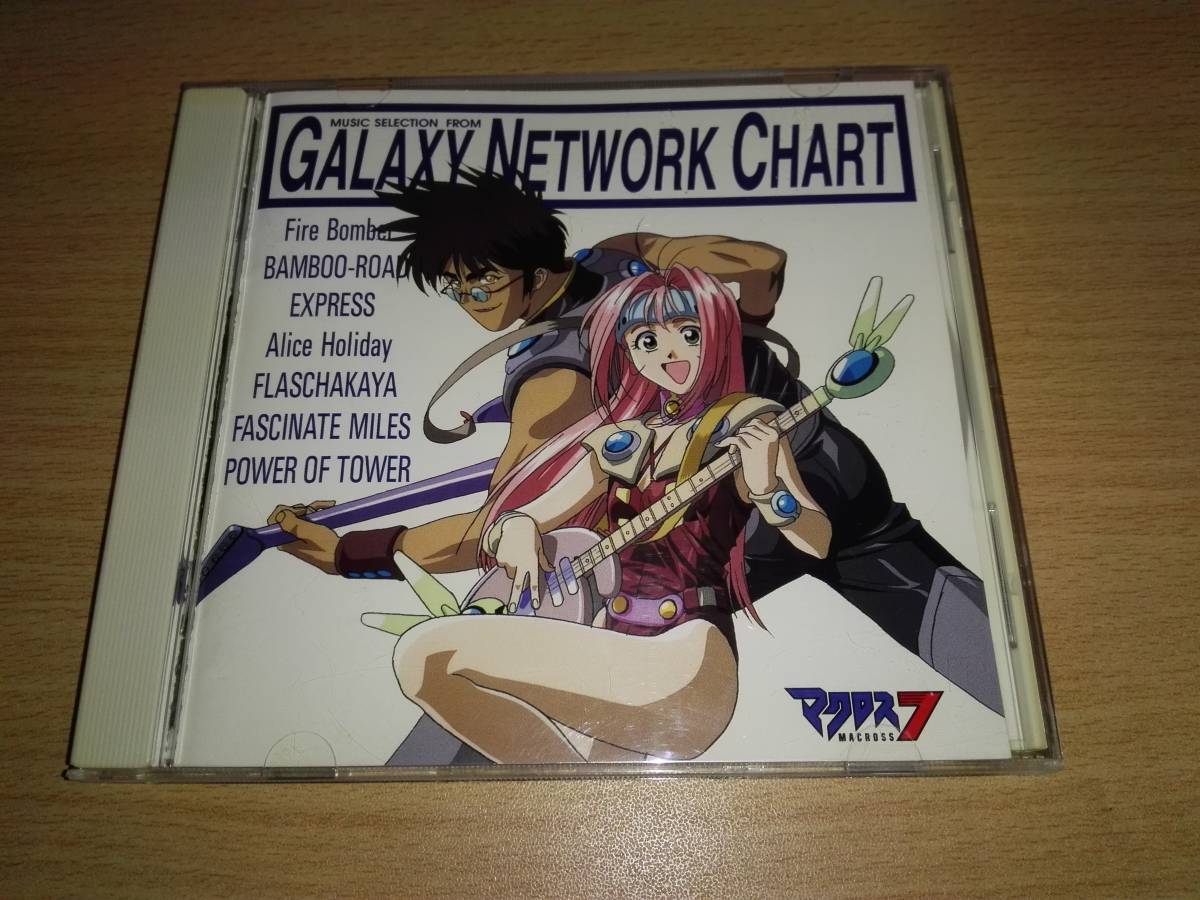 ＣＤ「マクロス7」MUSIC SELECTION FROM GALAXY NETWORK CHART _画像1