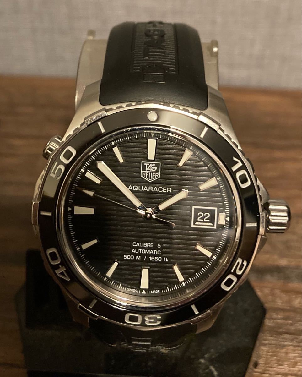 32%割引品質が完璧 中古良品【TAG HEUER】タグホイヤー アクア