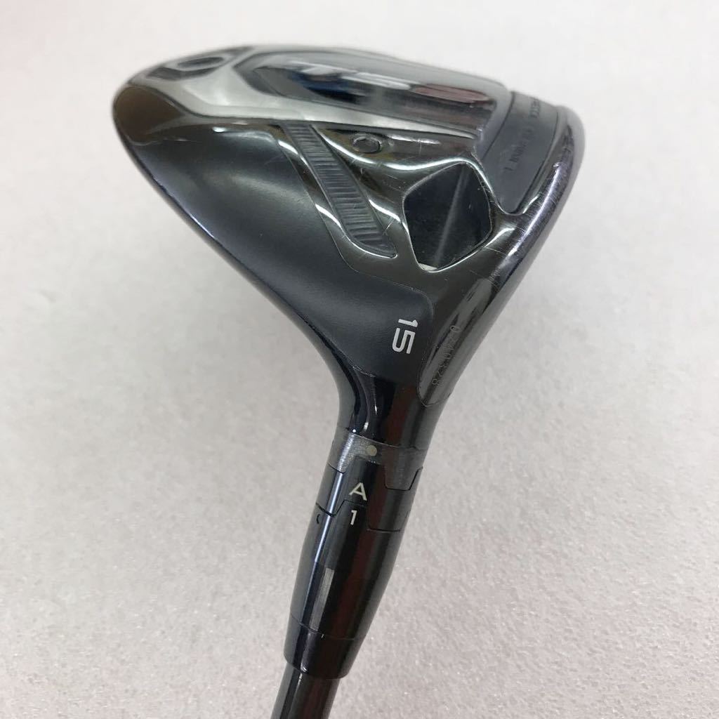 《★》《FW》《即決価格》TaylorMade・M5 US・KUROKAGE Silver DUAL CORE TiNi 60・15度・FLEX S・43.25インチ・D-3・331g・カバー有り 《★》《FW》《即決価格》TaylorMade・M5 US・KUROKAGE Silver DUAL CORE TiNi 60・15度・FLEX S・43.25インチ・D-3・331g・カバー有り