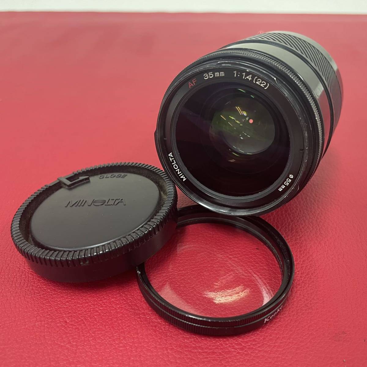 ☆A MINOLTA AF 35mm 1:1.4(22) カメラレンズ 現状品 ミノルタ devsoft