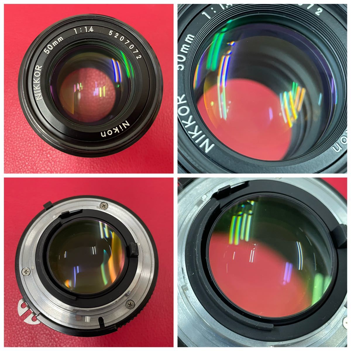☆A Nikon FM2 NIKKOR 50mm 1:1.4 フィルムカメラ シャッターok ニコン