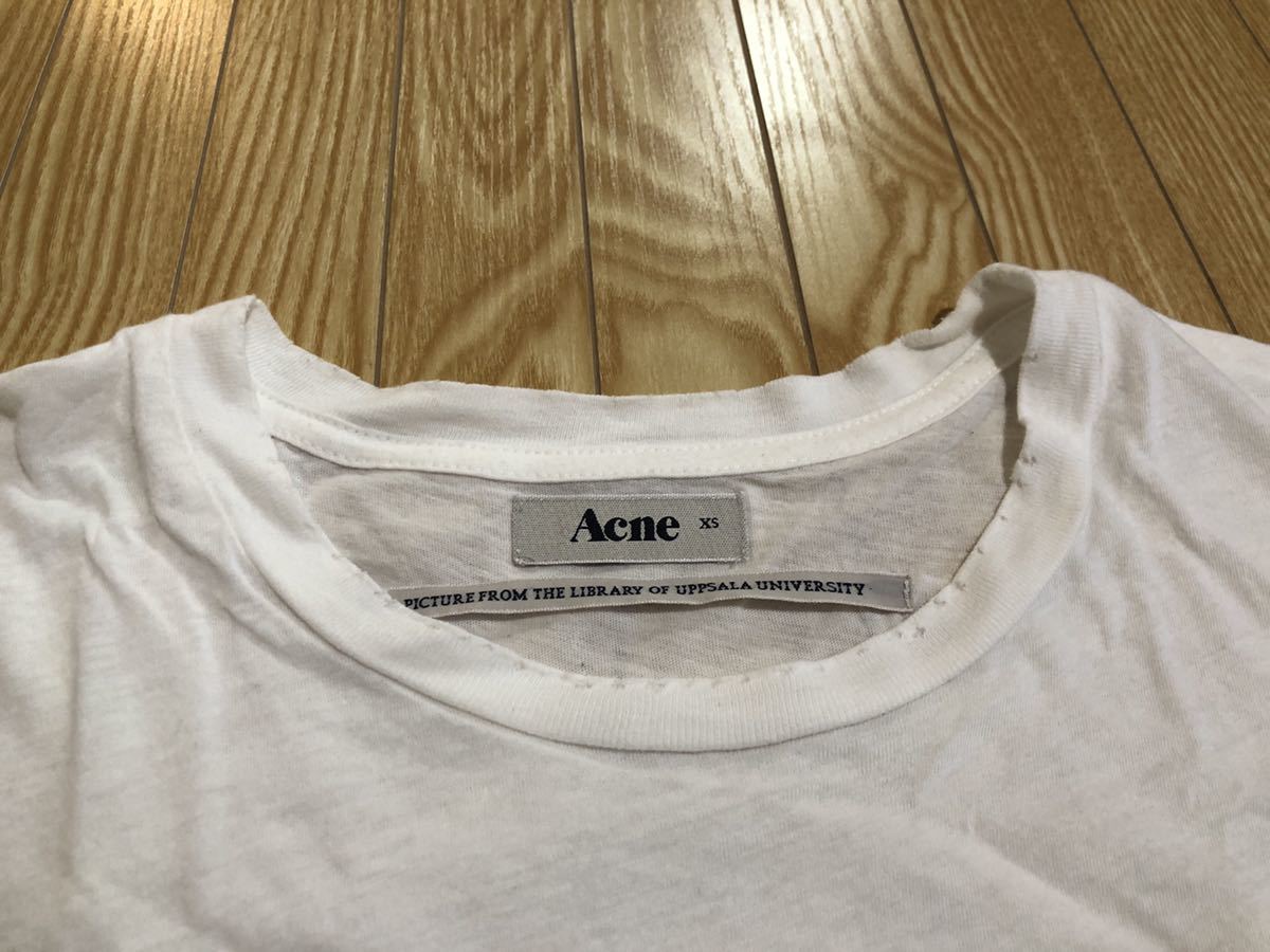 ACNE Acne цветок футболка 