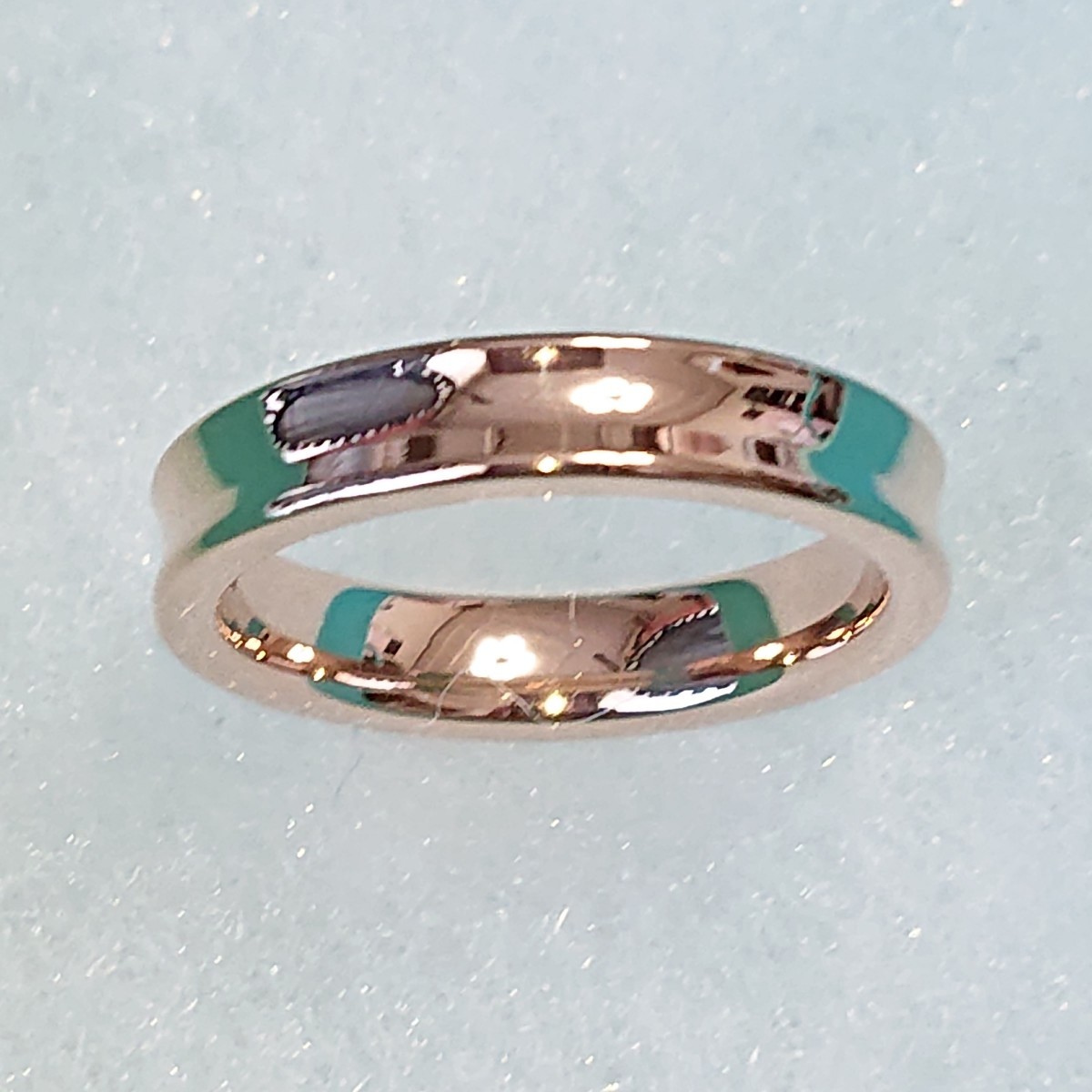 指輪 TIFFANY&Co. ティファニー ナロー リング ルベドメタル 12.5号
