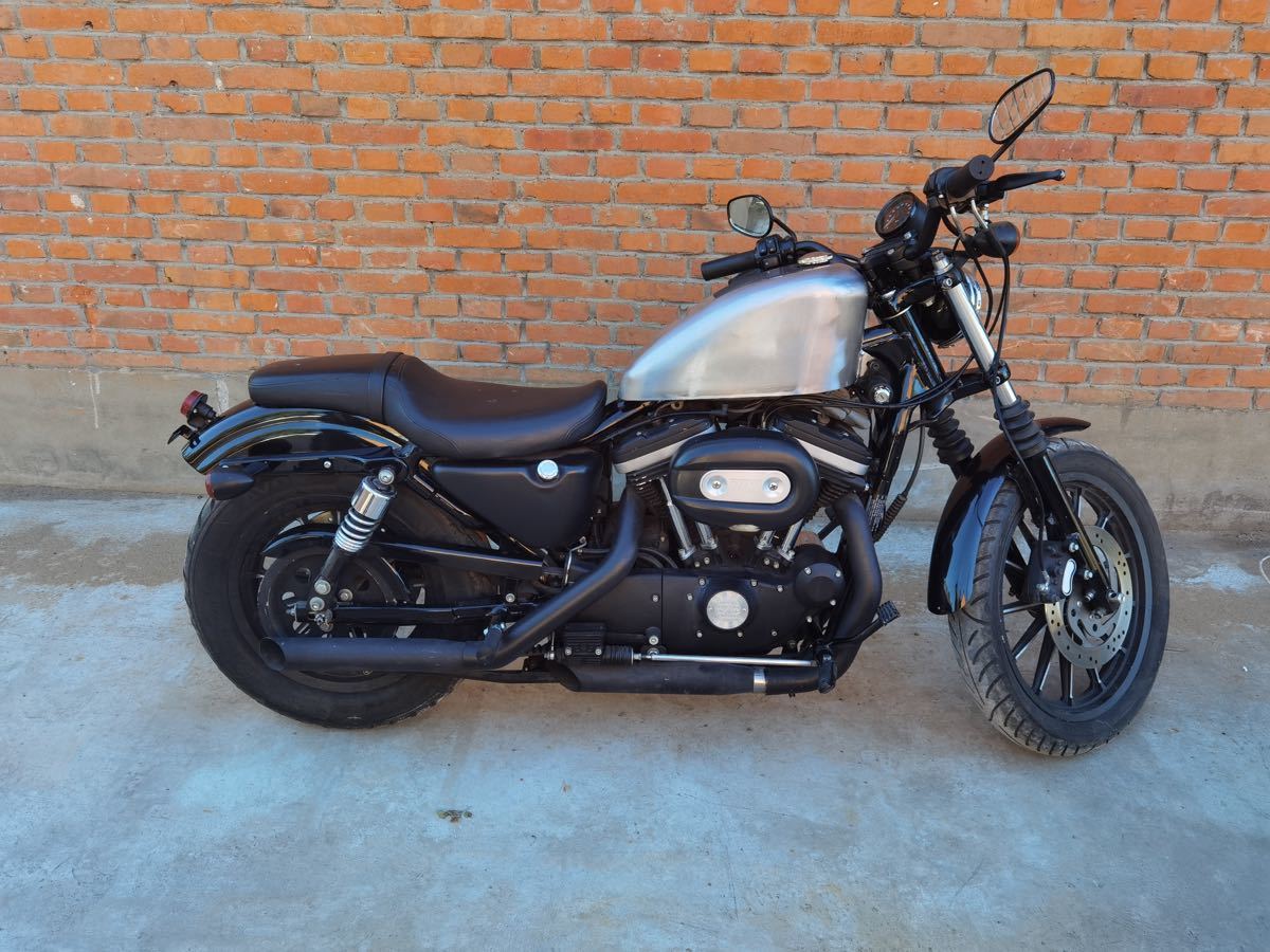 105番　ハーレー用　sportster 1995-2003年 12L　XL883R　XL1200S XLH883　スポーツスタータンク ワンオフ　純正コック仕様 タンク製作工房_画像6