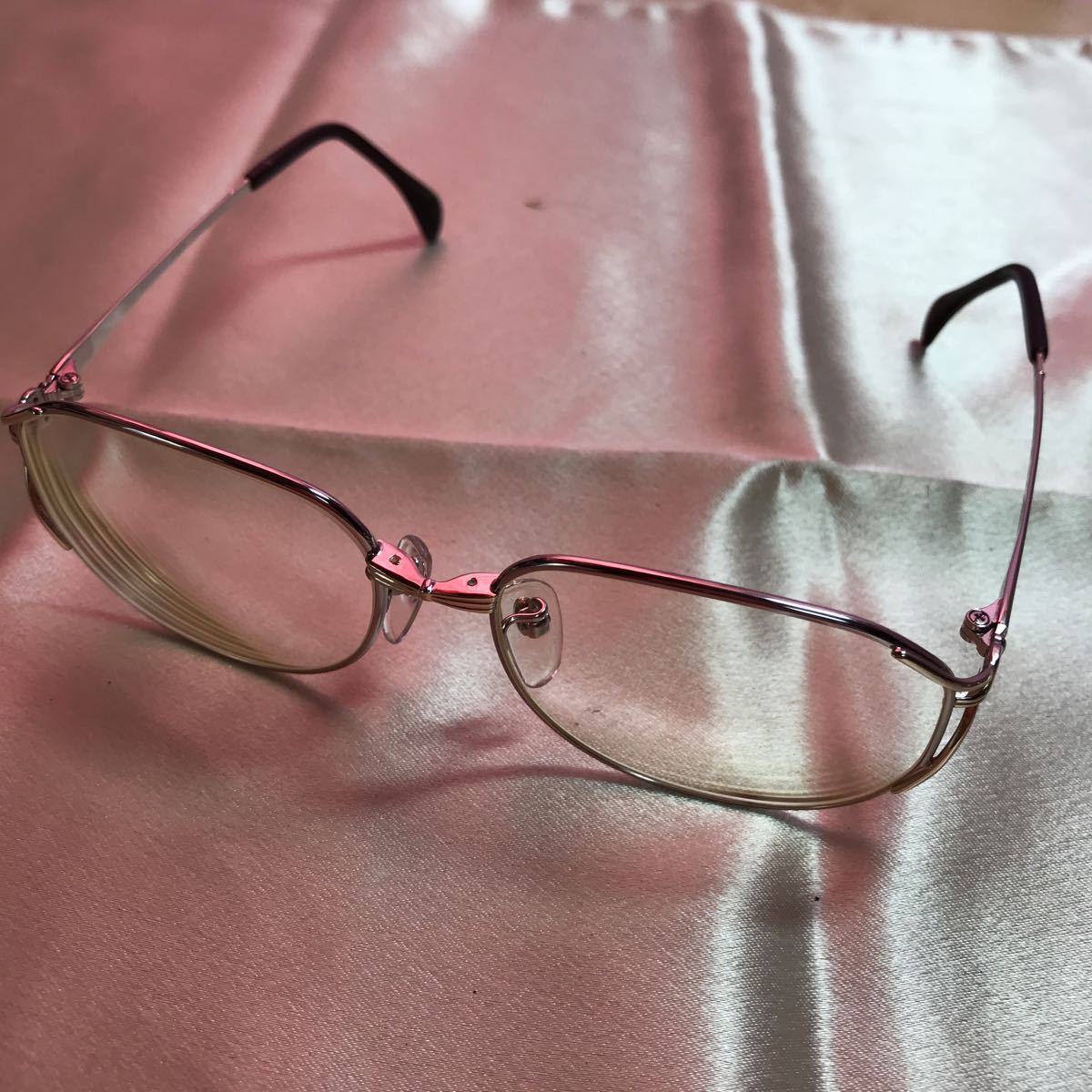 NINA RICCI 5567 眼鏡　18KGF メガネ　めがね　度入り　ニナリッチ　ブランド　ゴールド　金　レディース　可愛い　デザイン　おしゃれ_画像3