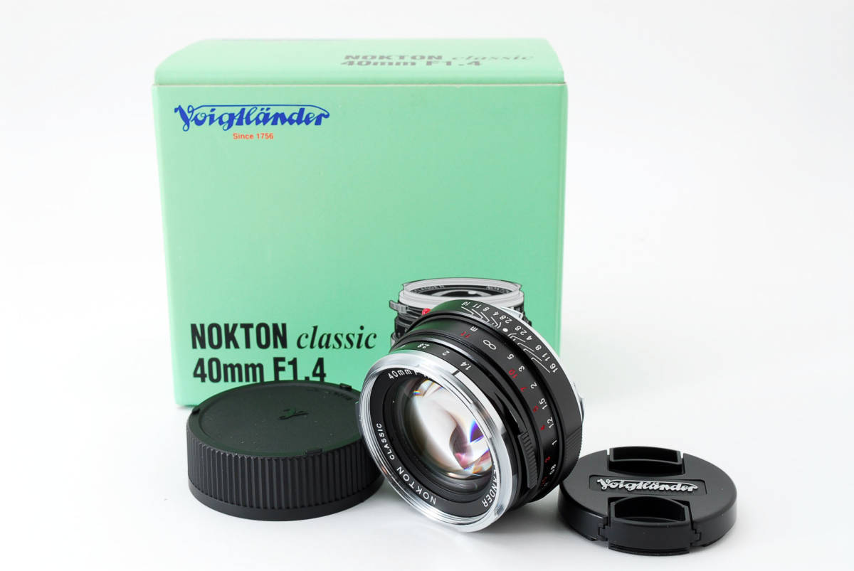 ☆元箱付の新品級☆ NOKTON classic 40mm f1.4 MC for Leica M