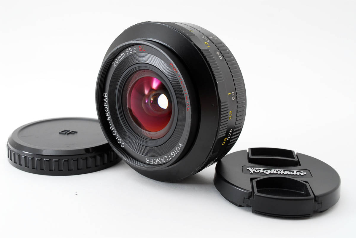 ☆超美品☆フォクトレンダー VOIGTLANDER COLOR-SKOPAR 20mm F3.5 SL