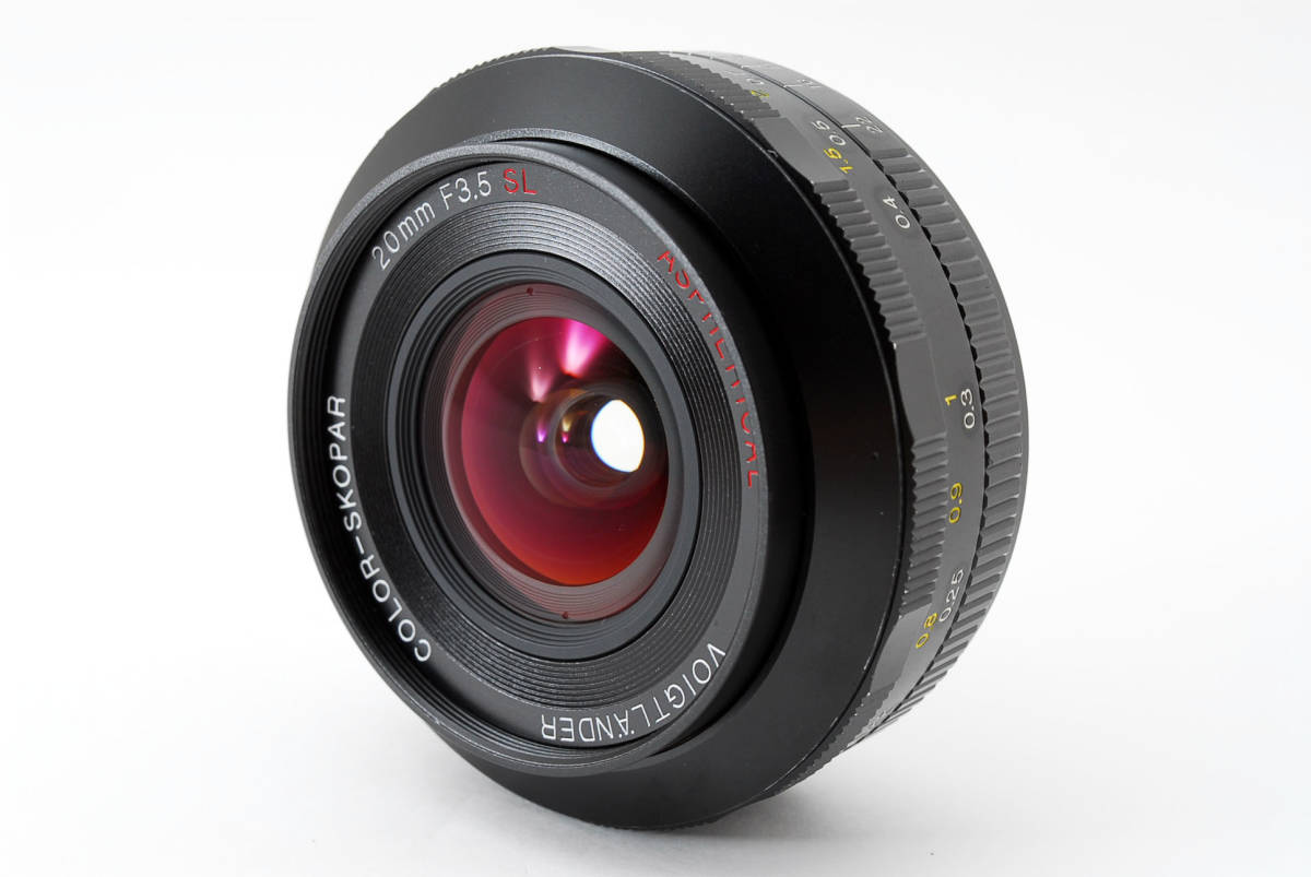 ☆超美品☆フォクトレンダー VOIGTLANDER COLOR-SKOPAR 20mm F3.5 SL