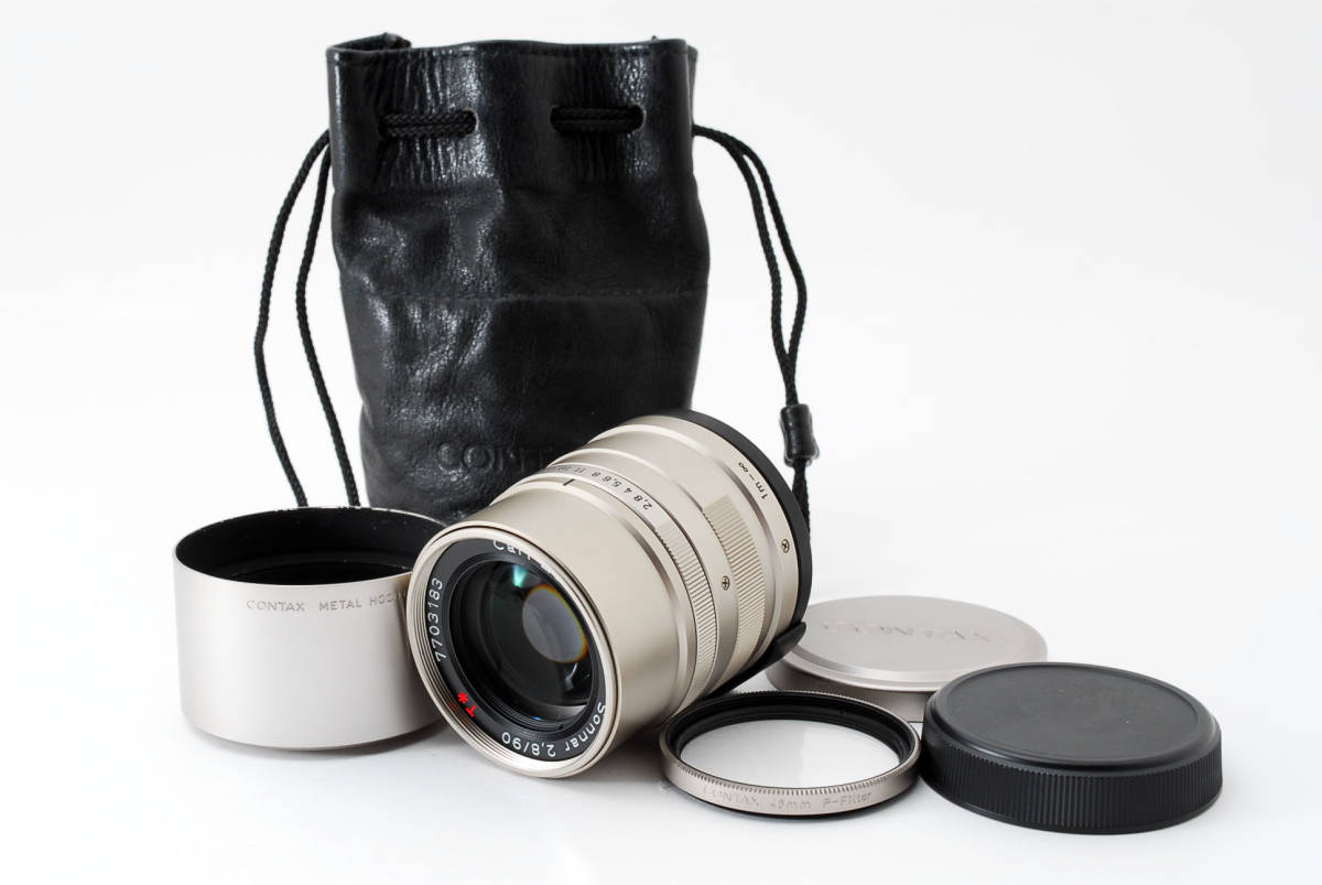 ☆極上品☆ コンタックス CONTAX Sonnar 90mm F2.8 1054719 ...