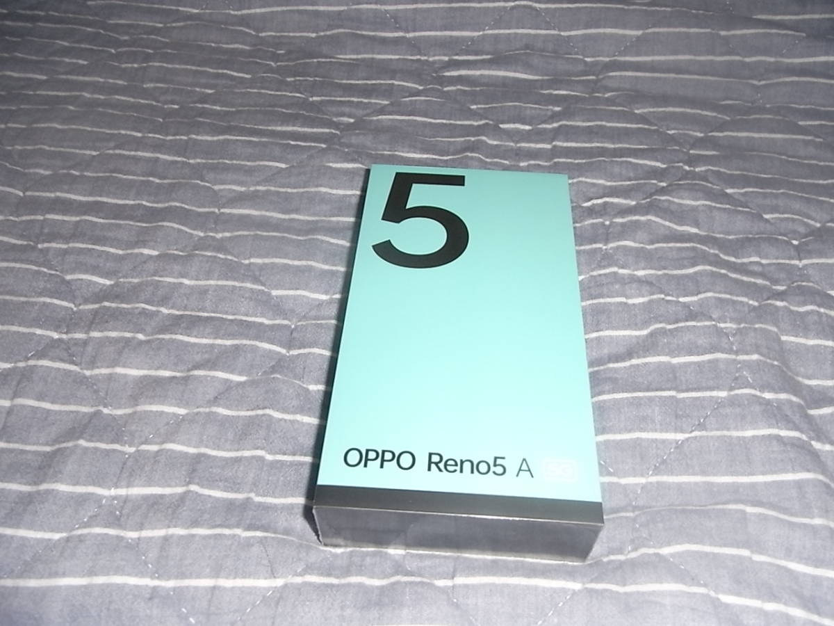 Ymobile OPPO Reno5 A eSIM SIMフリー アイスブルー A103OP(Android