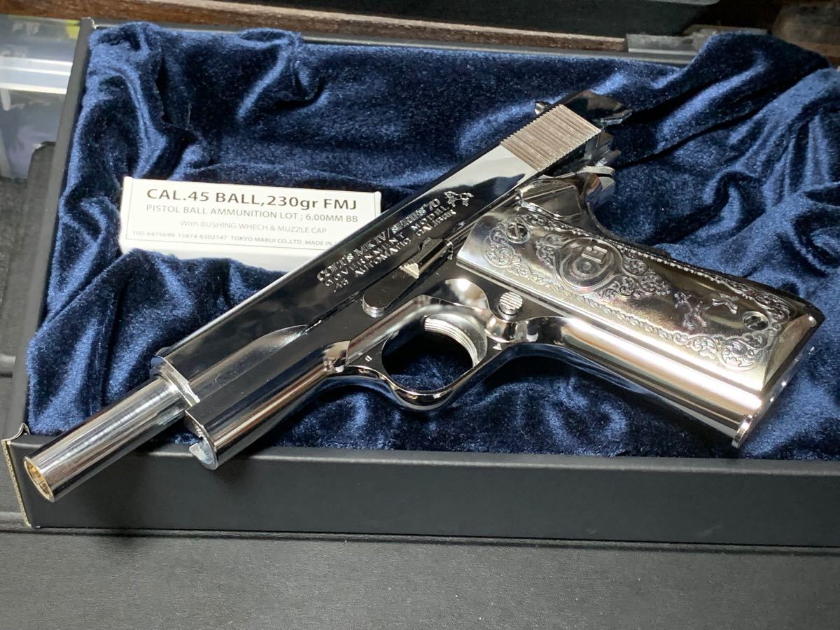 東京マルイ コルトガバメント シリーズ'70 ニッケルフィニッシュ 東京マルイ コルトガバメント シリーズ'70 ニッケルフィニッシュ
