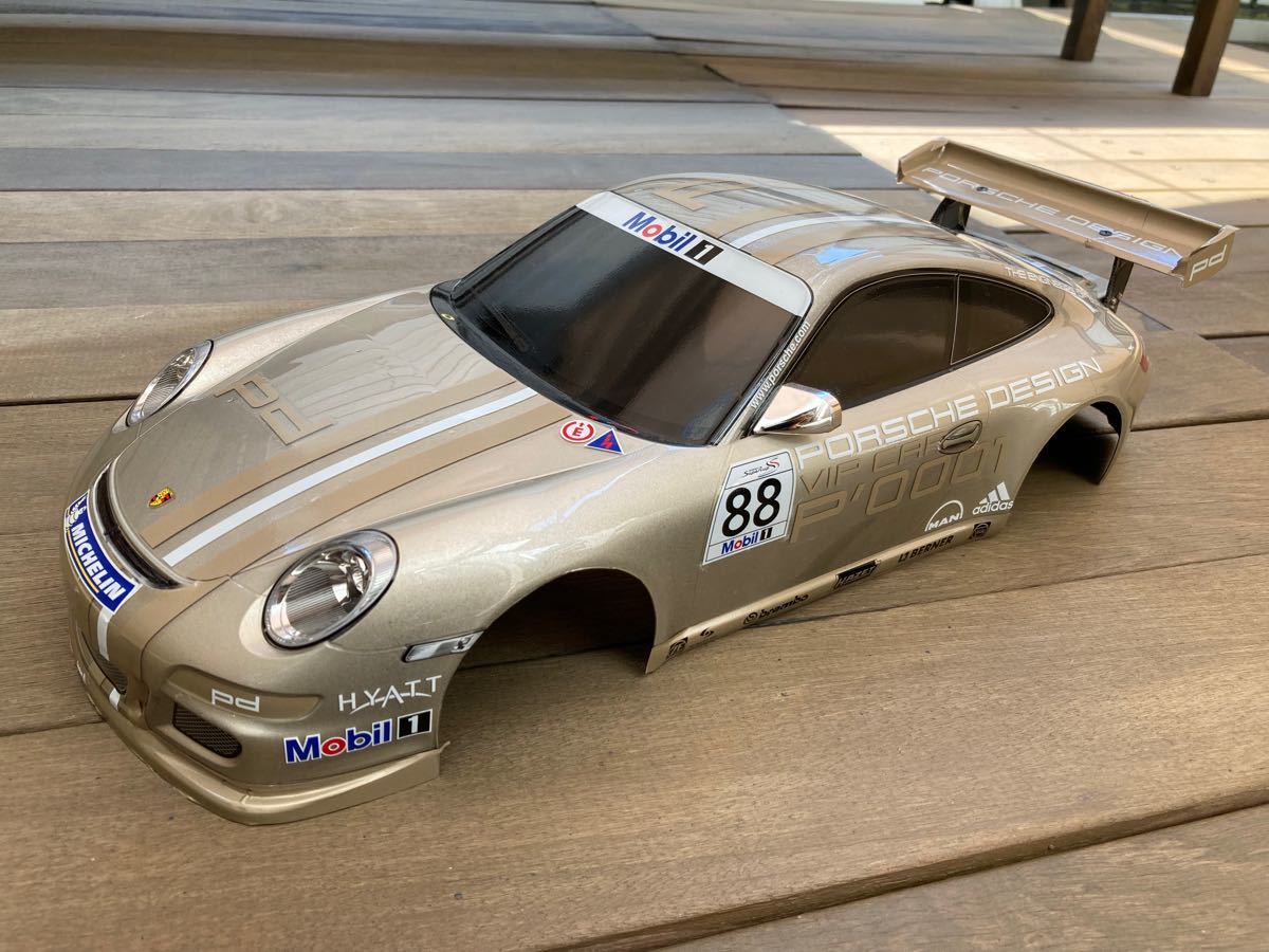 ラジコンボディ1/10 タミヤ RC SP 1336 ポルシェ911 GT3 中古 ラジコンボディ1/10 タミヤ RC SP 1336 ポルシェ911 GT3 中古