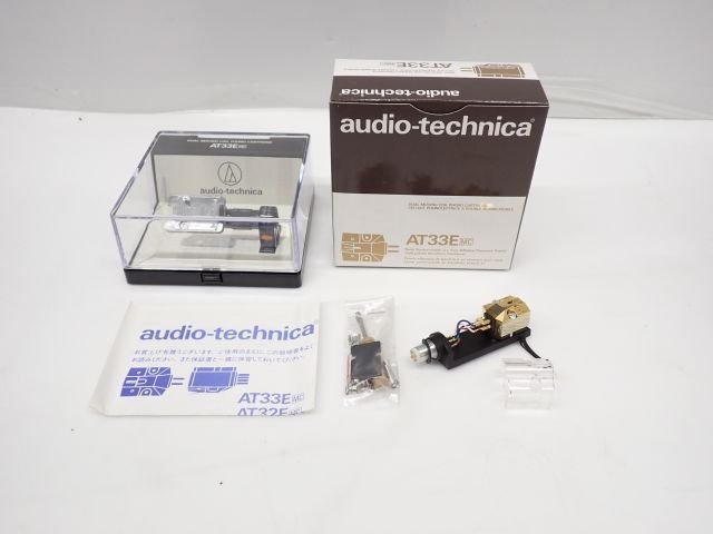 良品】audio technica オーディオテクニカ MCカートリッジ AT33E LC