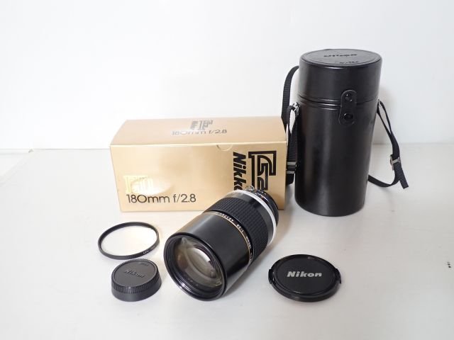 Nikon ニコン MF単焦点レンズ NIKKOR ED 180mm F2.8 ☆ 67893-4