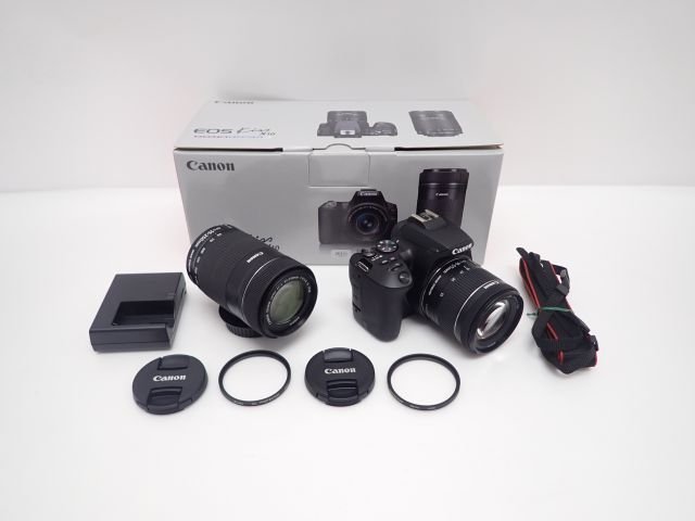 Canon EOS KISS X10 ダブルズームキット デジタル一眼カメラ 元箱付 EF