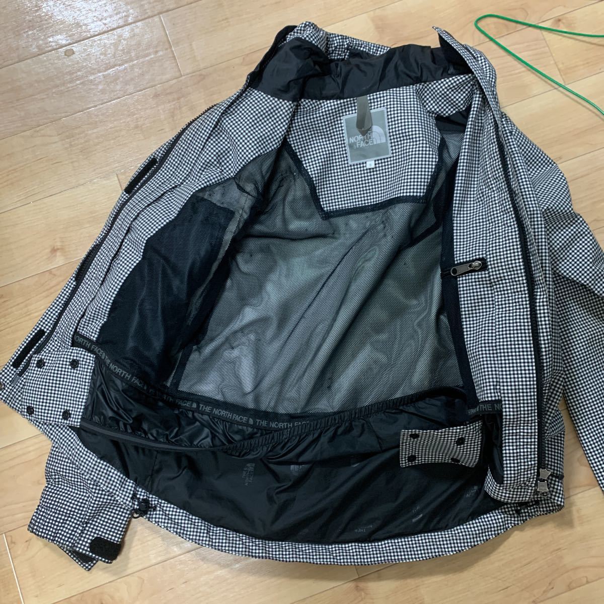 THE NORTH FACE JACKET SCOOP ノースフェイススクープジャケット ギンガムチェック マウンテンパーカ ３回着用　希少_画像10