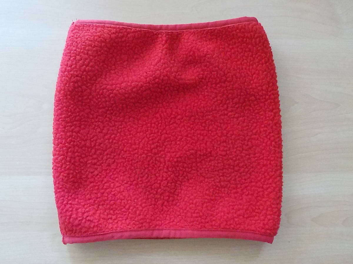 レア 希少 美品 15AW Supreme シュプリーム Fleece Neck Gaiter RED 赤