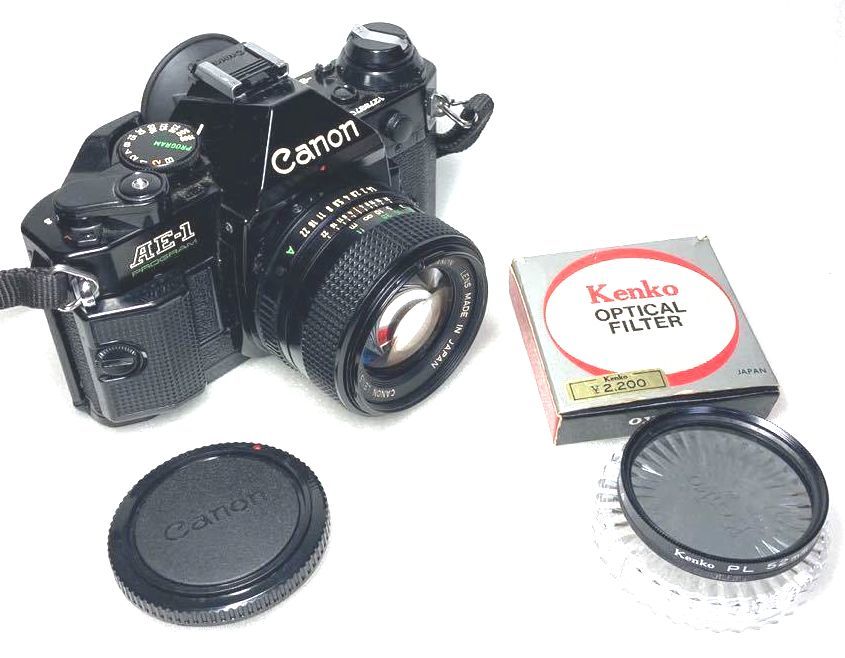 新品100%新品 ヤフオク! Canon AE-1 PROGRAM ボディ+NEW FD 50mm F2 