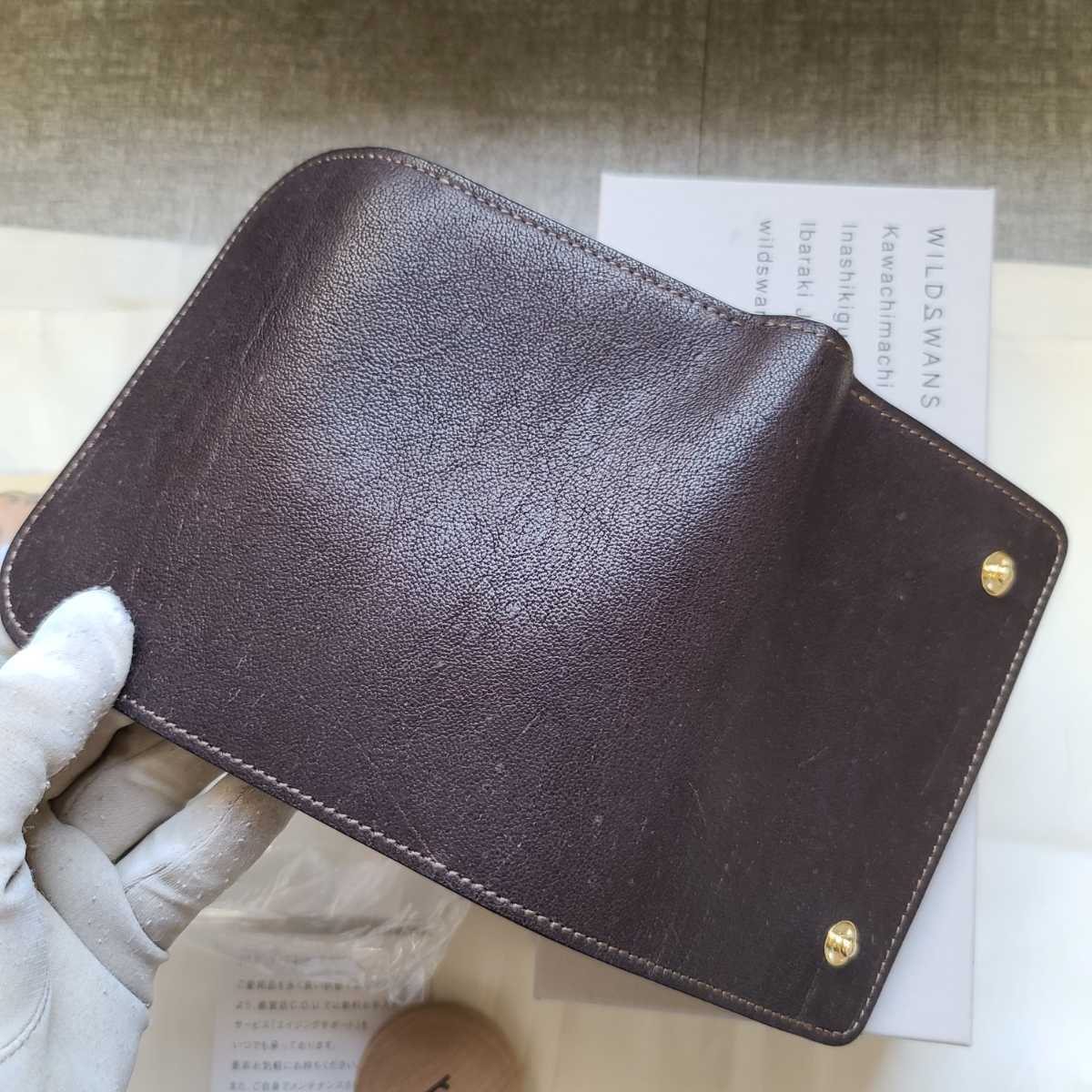新品 交渉可 バーン ラクダ サドル レザー チョコ WILDSWANS 新品 交渉可 バーン ラクダ サドル レザー チョコ WILDSWANS
