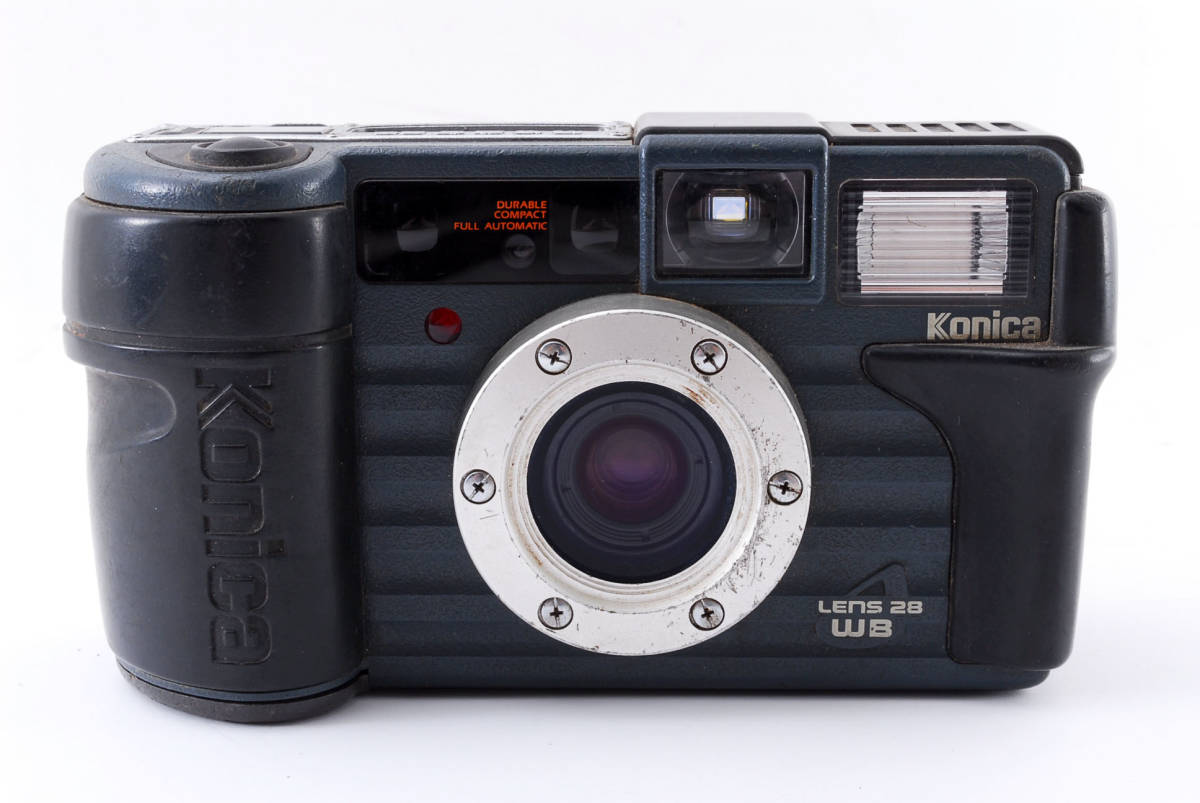 上品な Konica LENS 28WB 現場監督 コニカ コンパクトフィルムカメラ