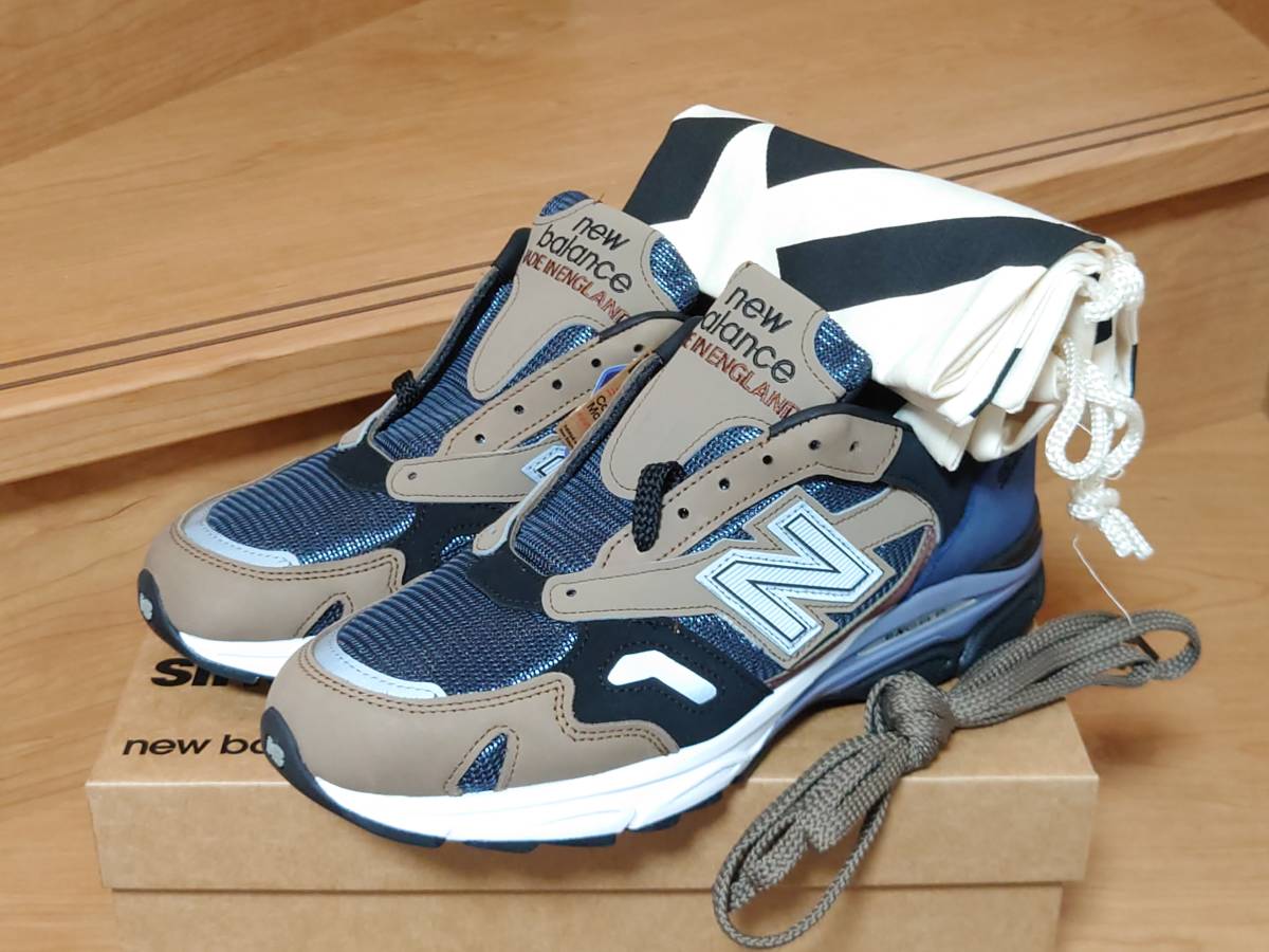 新品未使用品　New Balance ニューバランス　M920INV　27.0cm(D) US9　日本未販売　UK製 英国製 イギリス製　ブラウン　シルバー　ホワイト