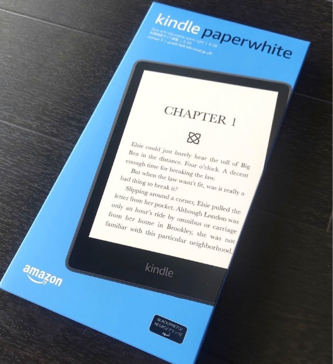 未開封新品】Kindle Paperwhite (8GB) 6 8インチディスプレイ色調調節