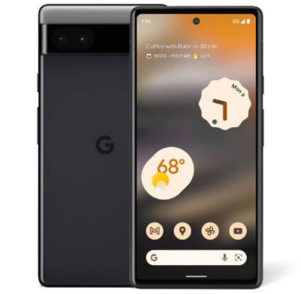期間限定特価!☆メーカー価格より60%OFF!☆ Google Pixel 6a Charcoal
