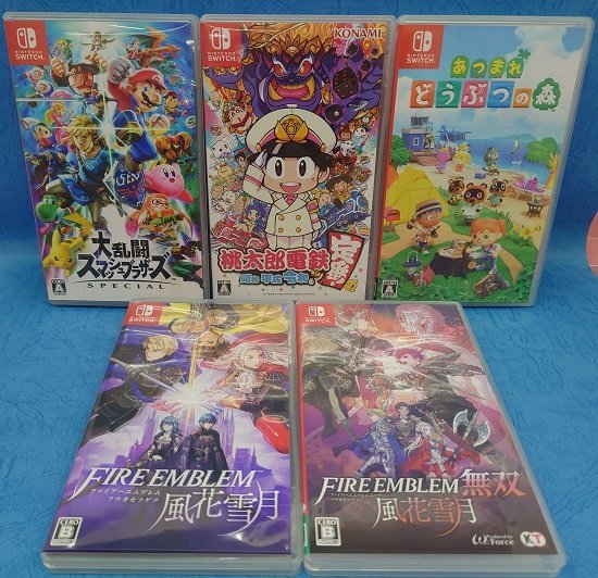 ニンテンドースイッチ スマブラ ゼルダの伝説 桃太郎電鉄 どうぶつの森