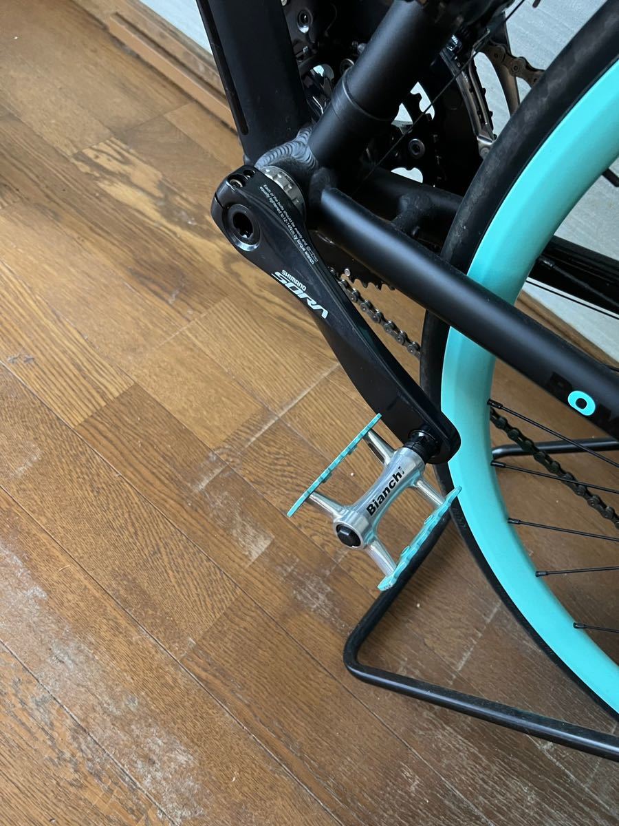 送料無料■Bianchi ビアンキ ROMA2 クロスバイク SHIMANO 2X9S サイズ430 2018年モデル 美品_画像9