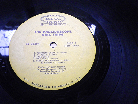 ■レア！【The Kaleidoscope*-Side Trips】1967年USオリジナル盤［EPIC-BN26304]◆_画像8