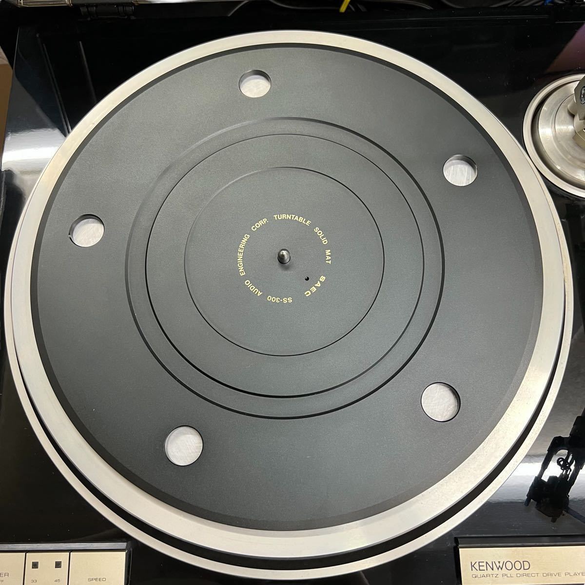1円〜 美品□ケンウッド KENWOOD KP-9010 SAEC TURNTABLE SS-300