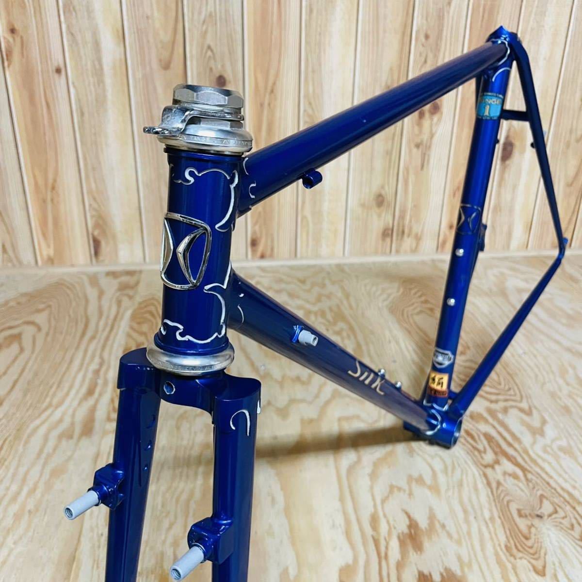 Yahoo!オークション - 絹自転車製作所 スポルティーフ フレーム Yahoo!オークション - 絹自転車製作所 スポルティーフ フレーム