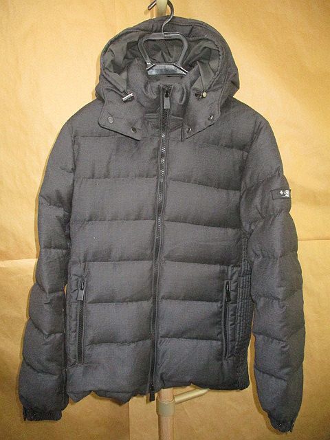 タトラス TATRAS Rライン ウール フード ダウン ジャケット グレー 2