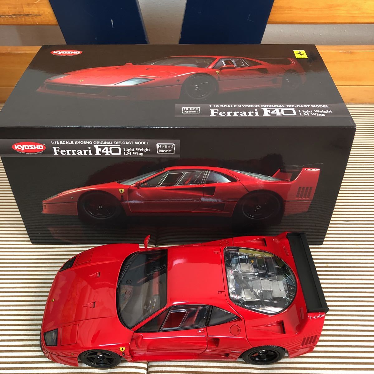 1/18 京商 フェラーリ F40 ライトウエイト ハイエンドモデル www.smk