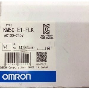 ★【 新品】 オムロン 電力量計 KM50-E1-FLK ◆6ヶ月保証241