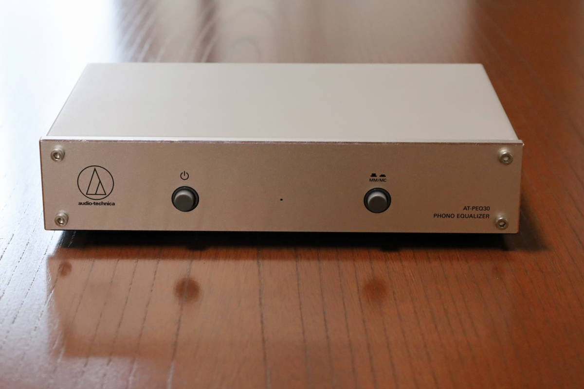 Audio Technica phono equalizer ATPEQ30 guarantee remainder equipped