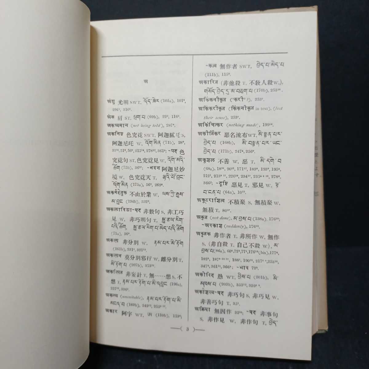 梵文楞伽経梵漢蔵索引 An Index to the Lankava-Tara Sutra 梵文楞伽経梵漢蔵索引 An Index to the Lankava-Tara Sutra