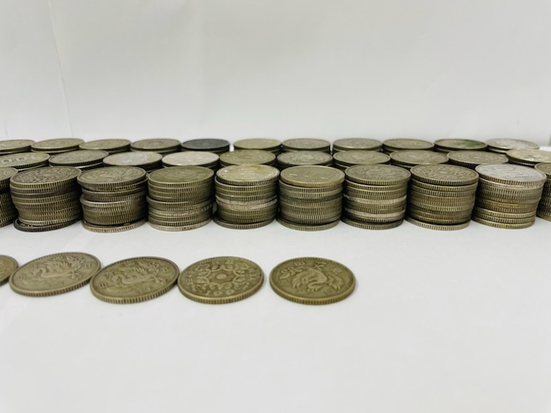 C-01M【現状保管品】 100円銀貨 百円 旧百円銀貨 鳳凰 稲穂 東京
