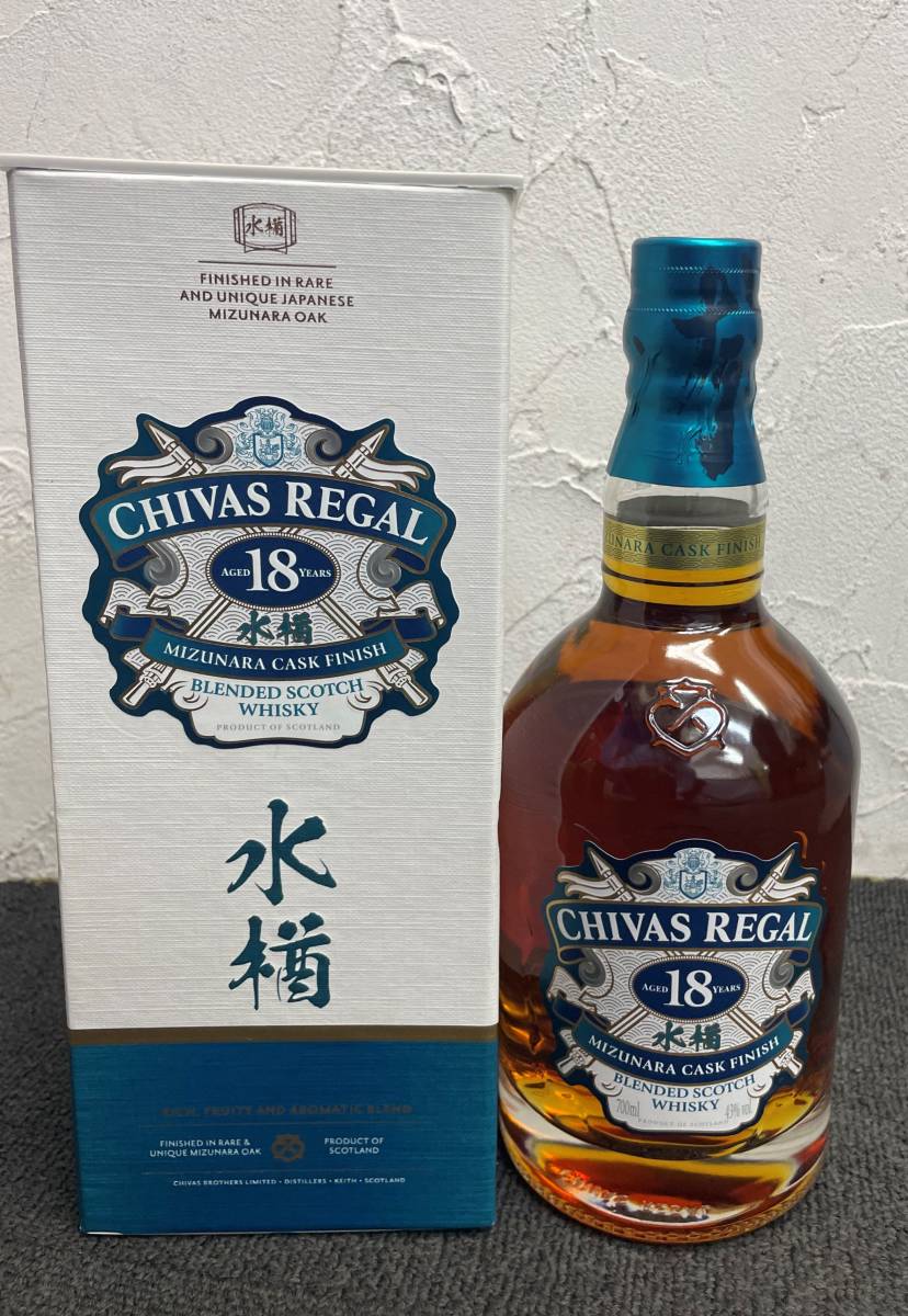 Z-12596【未開栓】CHIVAS REGAL/シーバスリーガル 水楢/ミズナラ 18年