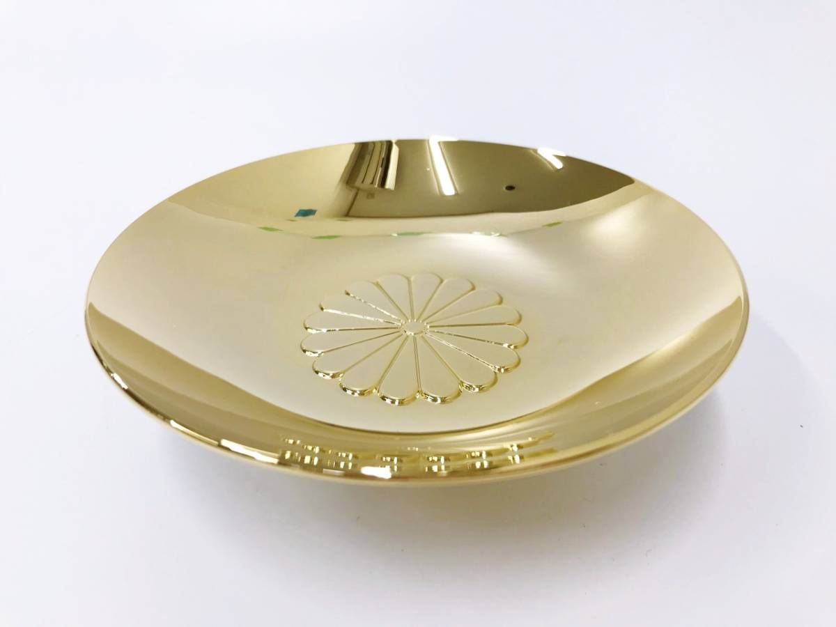 直販ファッション 金杯 金盃 菊の御紋 24KGP appuc-pr.com.br