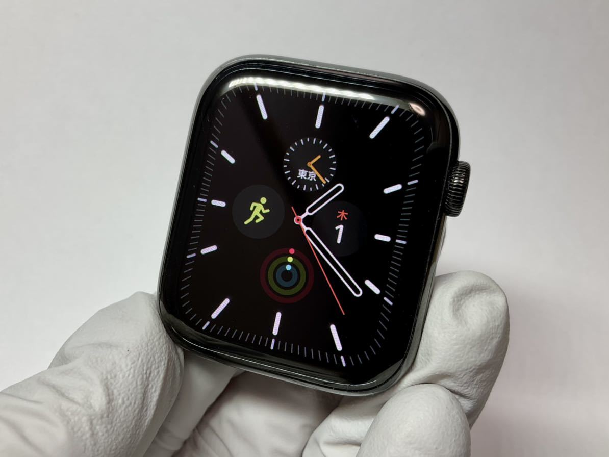 Apple Watch Series 5 ステンレス 44mm セルラーモデル-