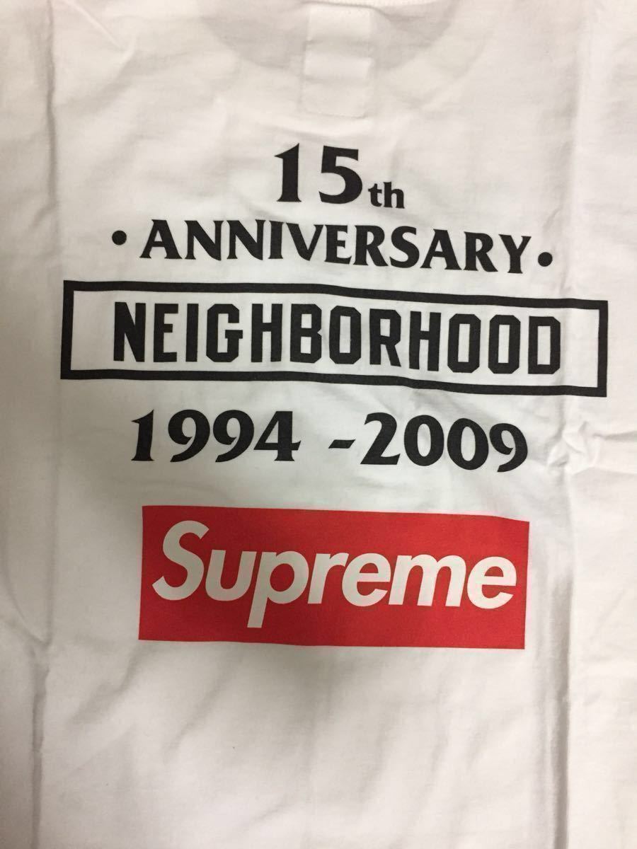 レア新品】2009SS Neighborhood x Supreme 15th Anniversary box tee T
