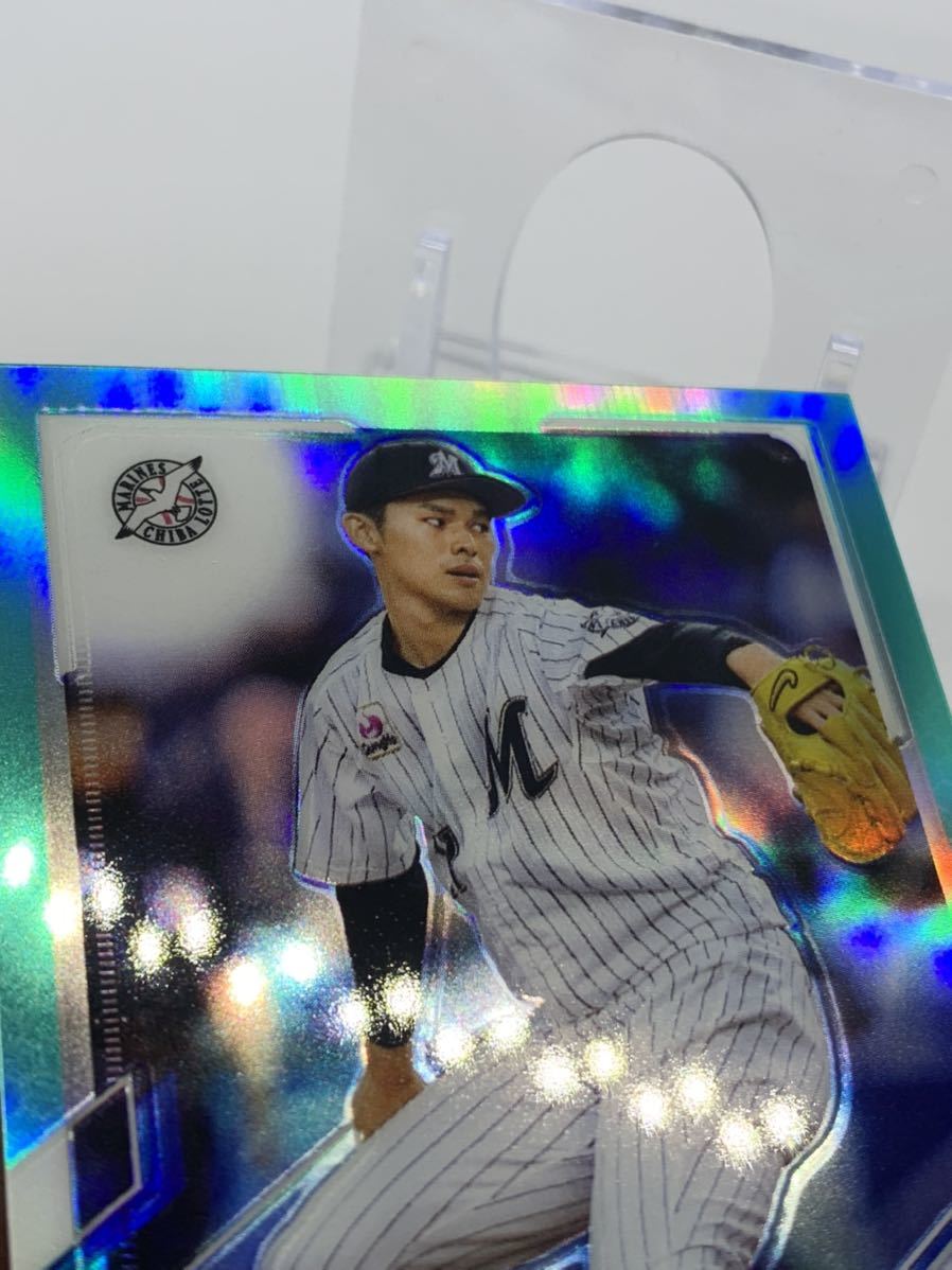 199枚限定 佐々木朗希 TOPPS Chrome NPB 千葉ロッテマリーンズ