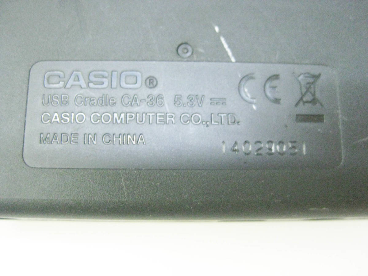 ジャンク◎CASIO カシオ EXILIM USB Cradle クレードル◎D-11_画像3